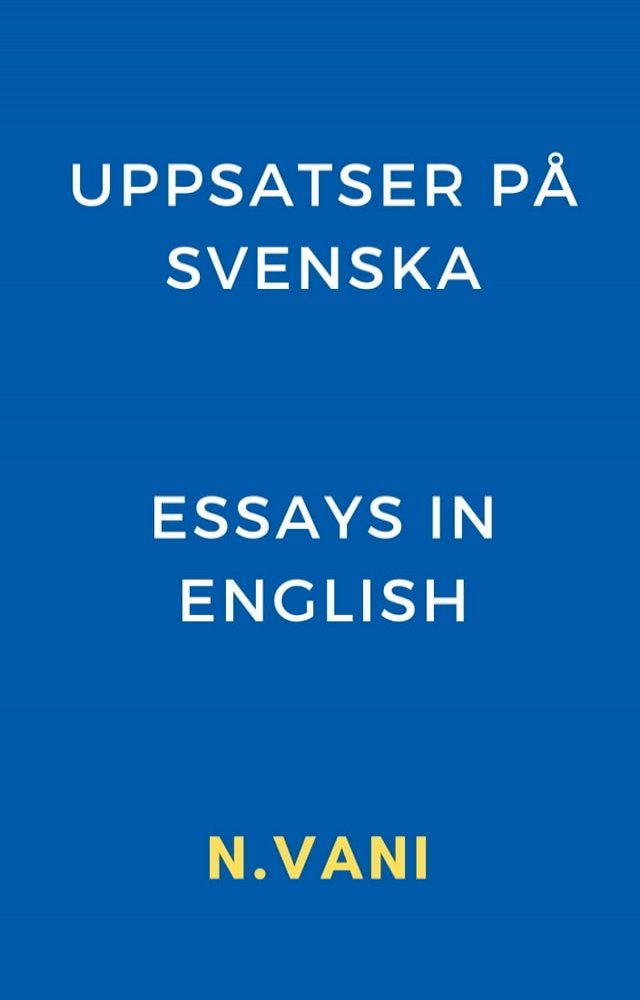  Uppsatser på svenska(Kobo/電子書)