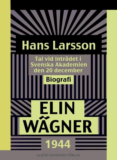 Hans Larsson : Tal vid intr&auml;det i Svenska Akademien den 20 december 1944(Kobo/電子書)