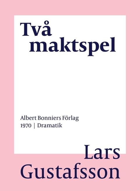 Tv&aring; maktspel(Kobo/電子書)