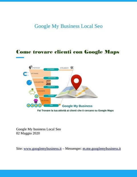 Come trovare clienti su Google Maps con Google my Business(Kobo/電子書)