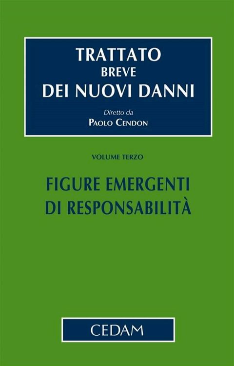 Trattato breve dei nuovi danni - Vol. III: Figure emergenti di responsabilità(Kobo/電子書)