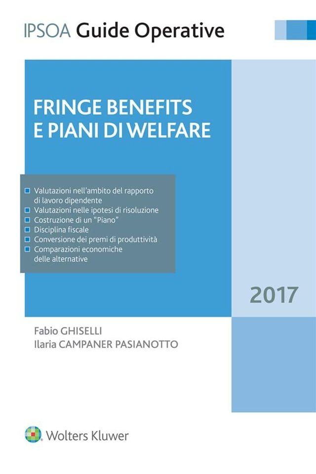  Fringe benefits e Piani di welfare(Kobo/電子書)