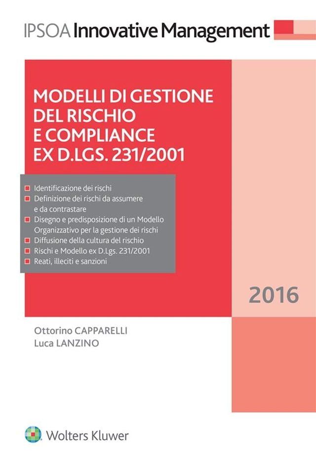  Modelli di gestione del rischio e Compliance ex d.lgs. 231/2001(Kobo/電子書)