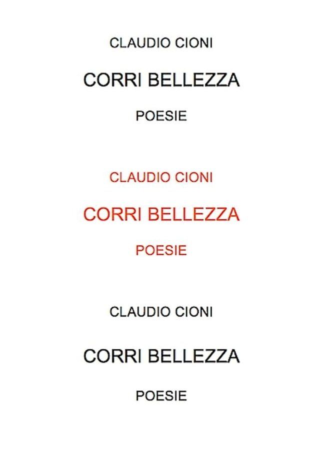  Corri Bellezza(Kobo/電子書)