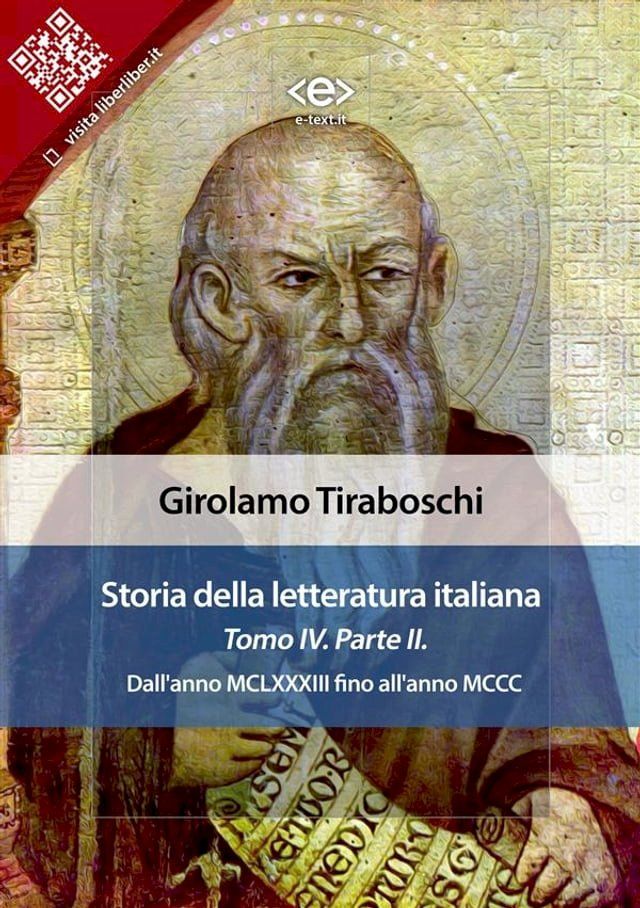  Storia della letteratura italiana del cav. Abate Girolamo Tiraboschi – Tomo 4. – Parte 2(Kobo/電子書)