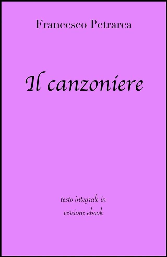  Il canzoniere di Francesco Petrarca in ebook(Kobo/電子書)