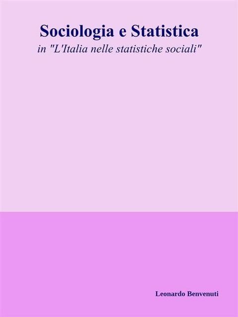 Sociologia e Statistica(Kobo/電子書)