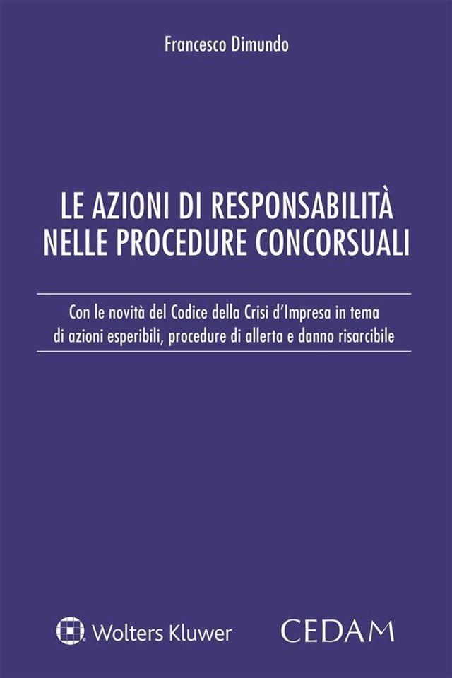  Le azioni di responsabilità nelle procedure concorsuali(Kobo/電子書)