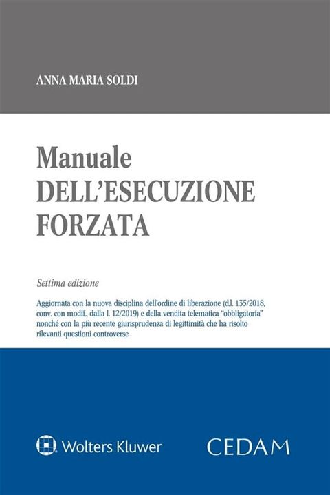 Manuale dell’esecuzione forzata(Kobo/電子書)