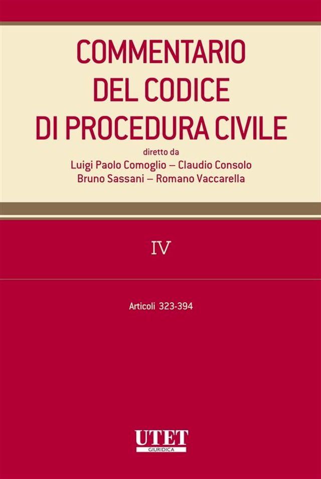  Commentario al codice di procedura civile - vol. 4(Kobo/電子書)