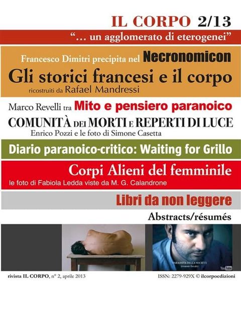 Il Corpo. Aprile 2013(Kobo/電子書)