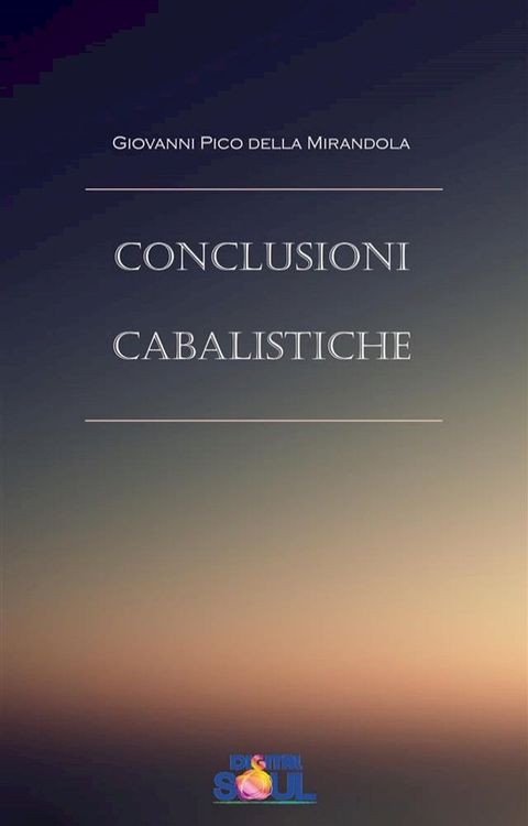 Conclusioni Cabalistiche(Kobo/電子書)