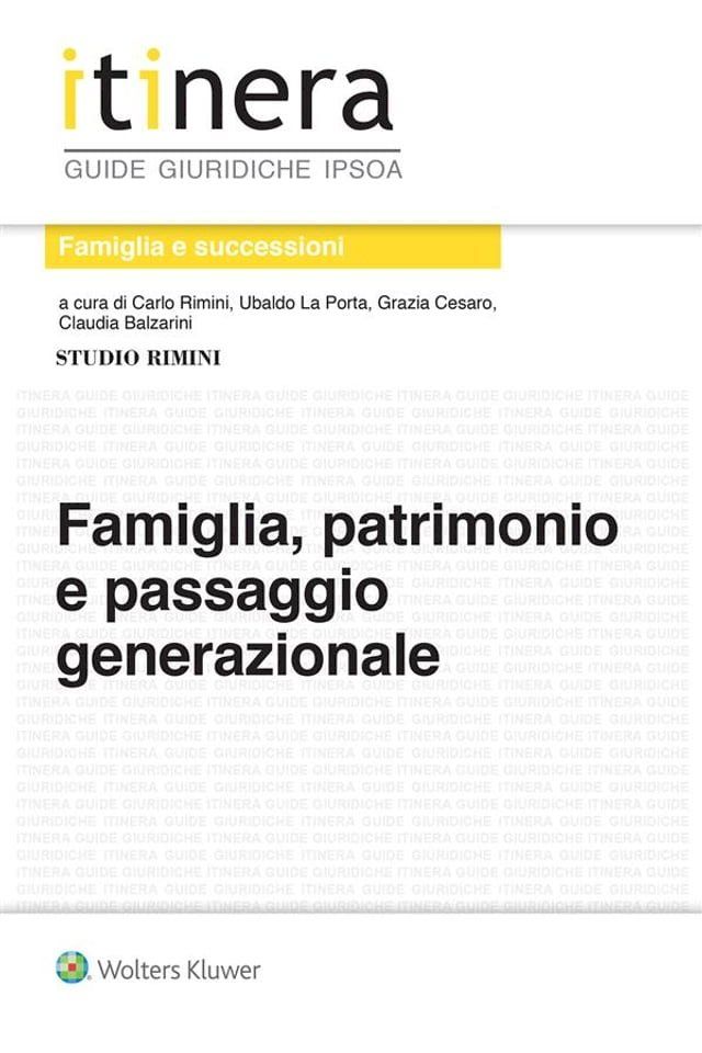  Famiglia, patrimonio e passaggio generazionale(Kobo/電子書)