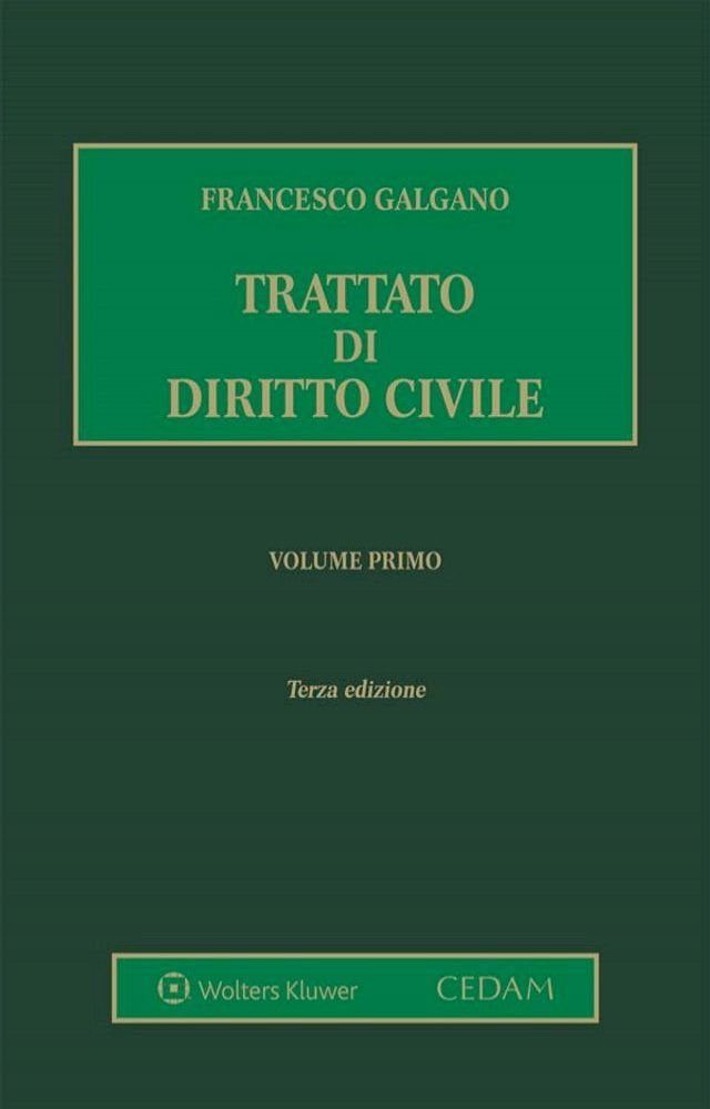  Trattato di diritto civile. Volume primo(Kobo/電子書)