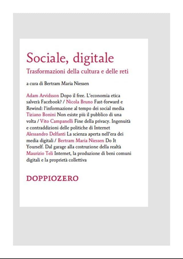  Sociale, digitale(Kobo/電子書)