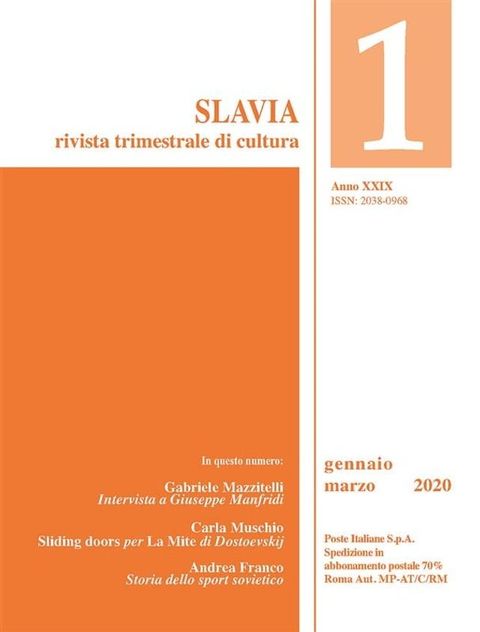 Slavia N. 2020 - 1(Kobo/電子書)