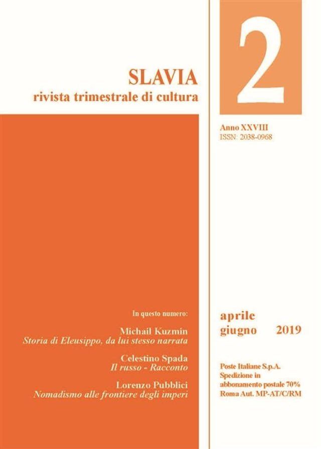  Slavia - N. 2 - 2019(Kobo/電子書)