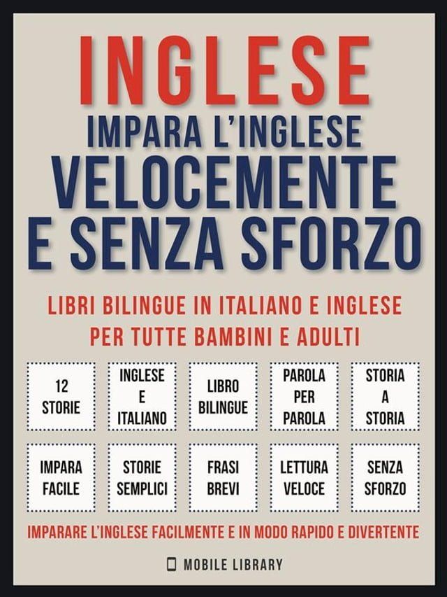  Inglese - Impara L'Inglese Velocemente e Senza Sforzo (Vol 1)(Kobo/電子書)