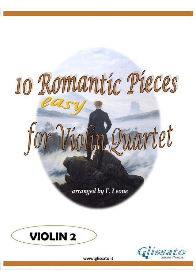  Violin 2 part of "10 Romantic Pieces" for Violin Quartet(Kobo/電子書)