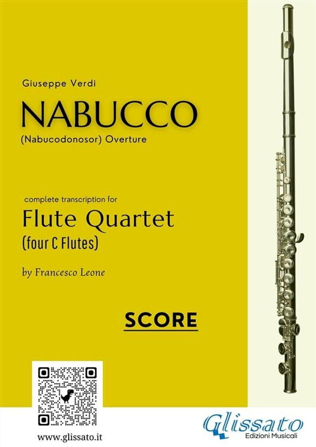  Flute Quartet score of "Nabucco" overture(Kobo/電子書)