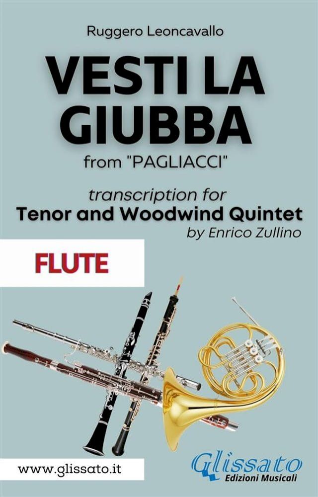  (Flute part) Vesti la giubba - Tenor & Woodwind Quintet(Kobo/電子書)