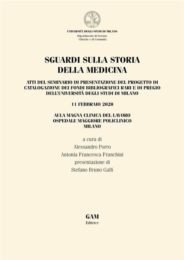  Sguardi sulla storia della medicina(Kobo/電子書)