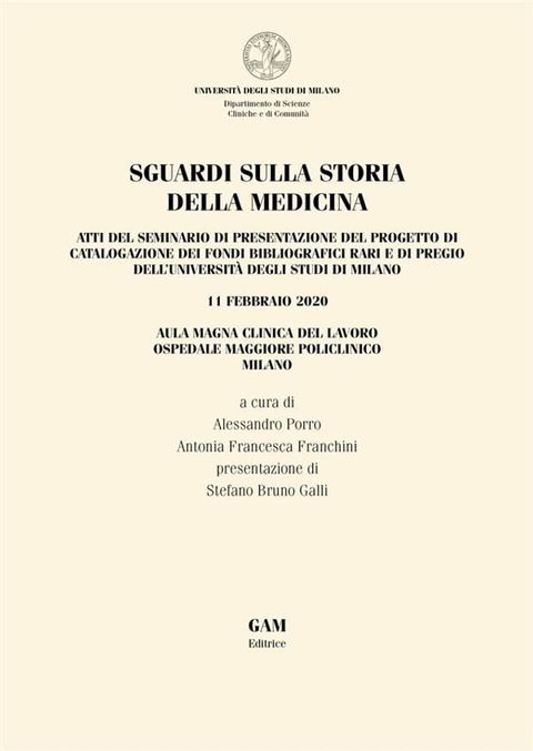 Sguardi sulla storia della medicina(Kobo/電子書)