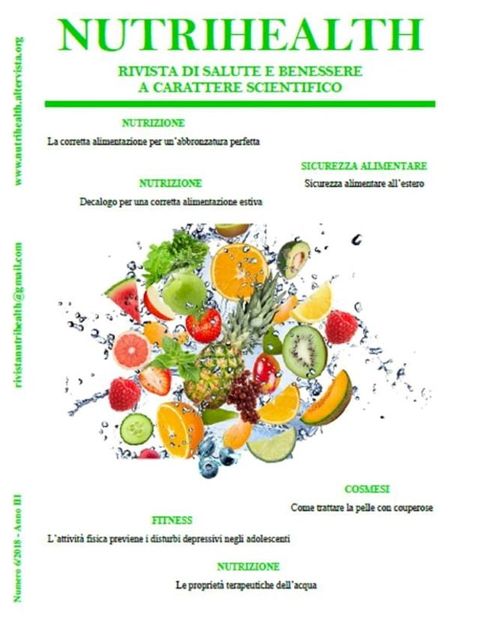 NutriHealth - Agosto 2018(Kobo/電子書)