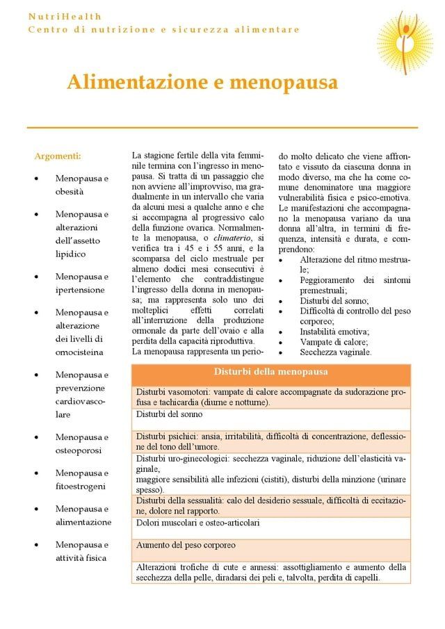  Alimentazione e menopausa(Kobo/電子書)