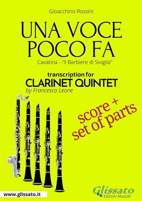 Clarinet Quintet score of "Una voce poco fa"(Kobo/電子書)