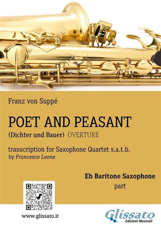  Poet and Peasant - Saxophone Quartet (Eb Baritone part)(Kobo/電子書)