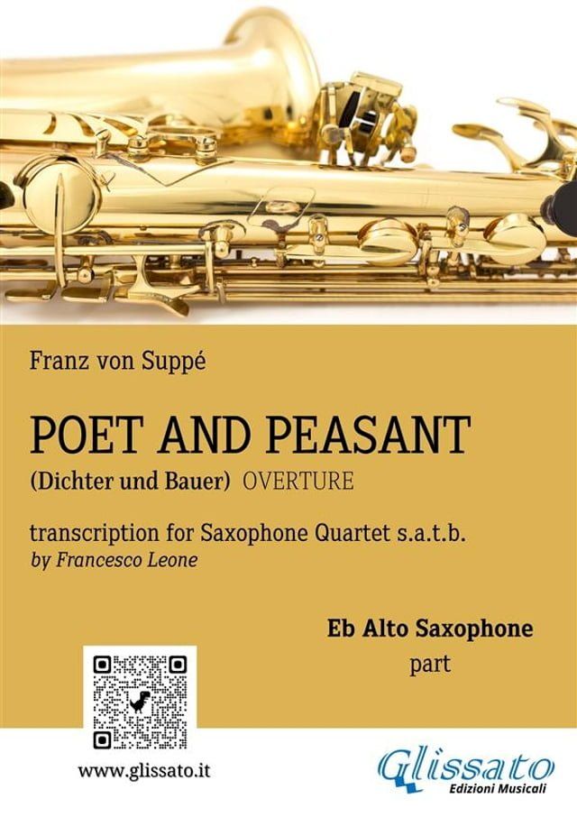  Poet and Peasant - Saxophone Quartet (Eb Alto part)(Kobo/電子書)