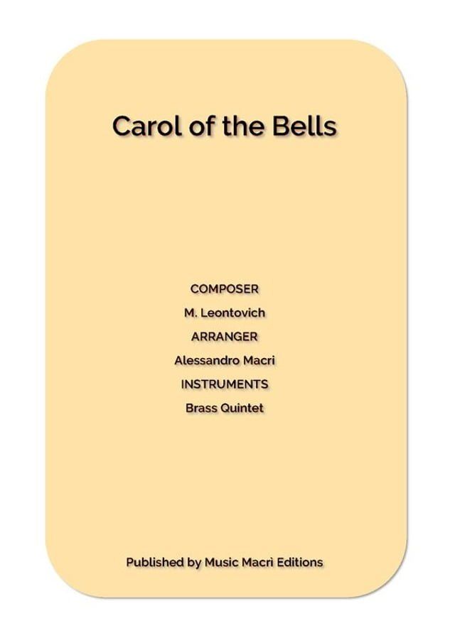  Carol of the Bells by M. Leontovich(Kobo/電子書)