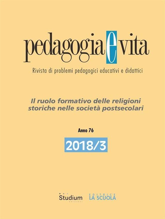  Pedagogia e Vita 2018/3(Kobo/電子書)