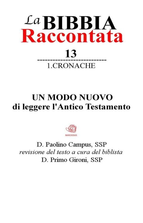 La Bibbia raccontata 1.Cronache(Kobo/電子書)