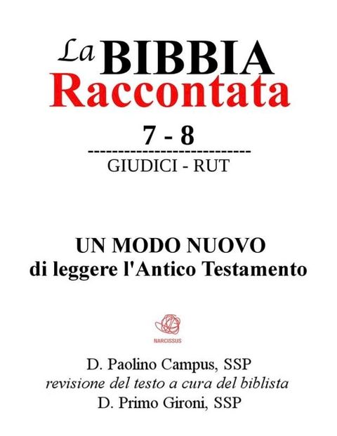 La Bibbia Raccontata - Giudici - Rut(Kobo/電子書)