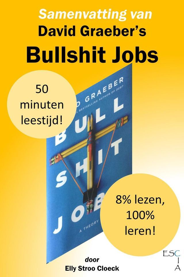  Samenvatting van David Graeber's Bullshit jobs(Kobo/電子書)