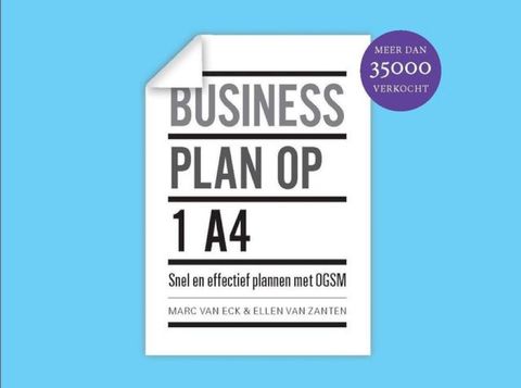 Businessplan op 1 A4(Kobo/電子書)