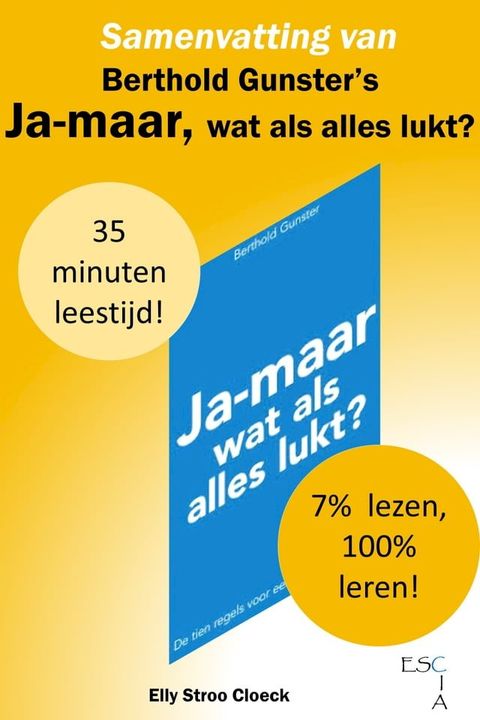 Samenvatting van Berthold Gunster's Ja-maar, Wat Als Alles Lukt?(Kobo/電子書)