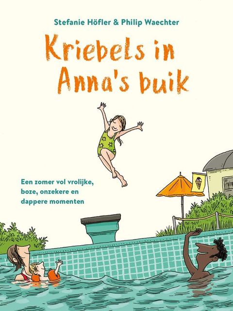 Kriebels in Anna's buik