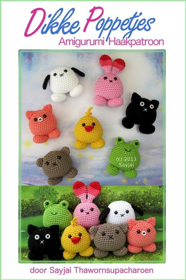  Dikke Poppetjes Amigurumi Haakpatroon(Kobo/電子書)