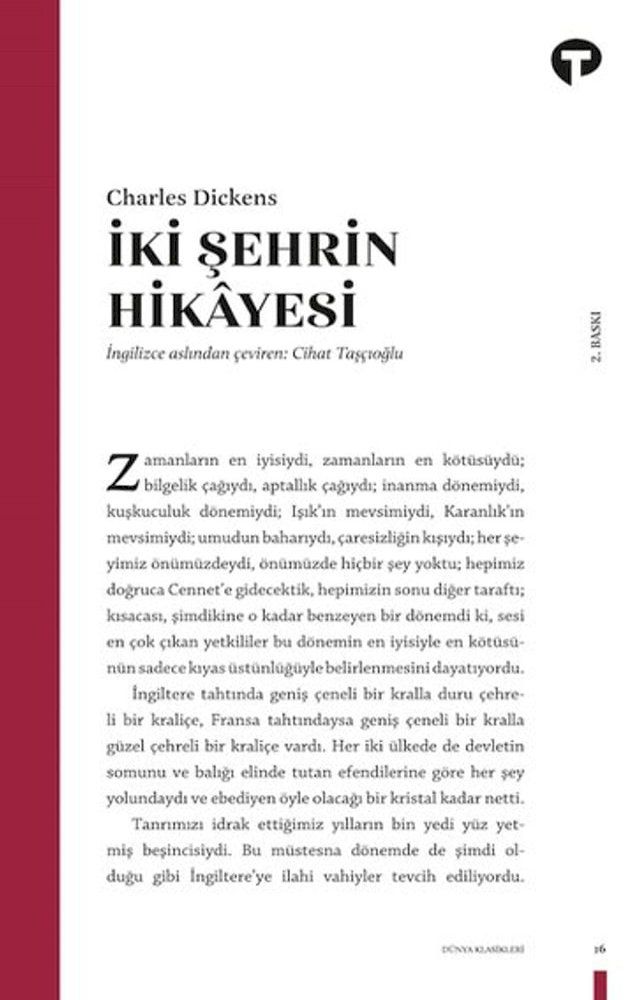  İki Şehrin Hikayesi(Kobo/電子書)