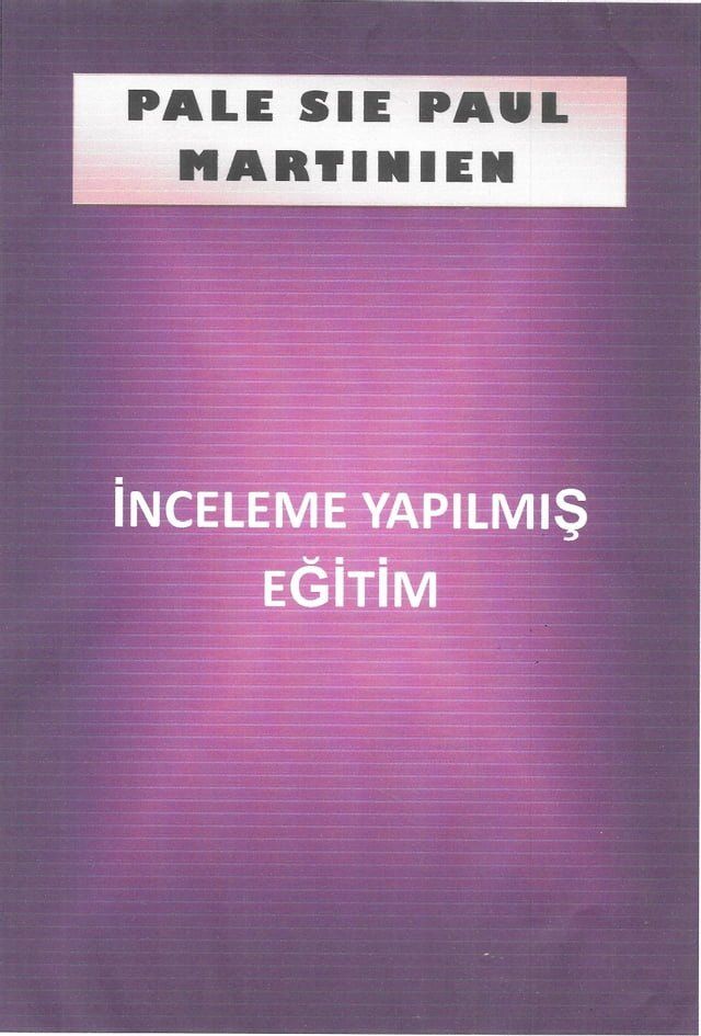  İNCELEME YAPILMIŞ EĞİTİM(Kobo/電子書)