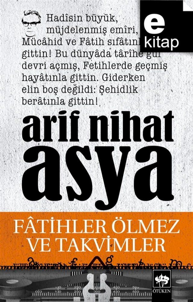  Fatihler &Ouml;lmez ve Takvimler(Kobo/電子書)