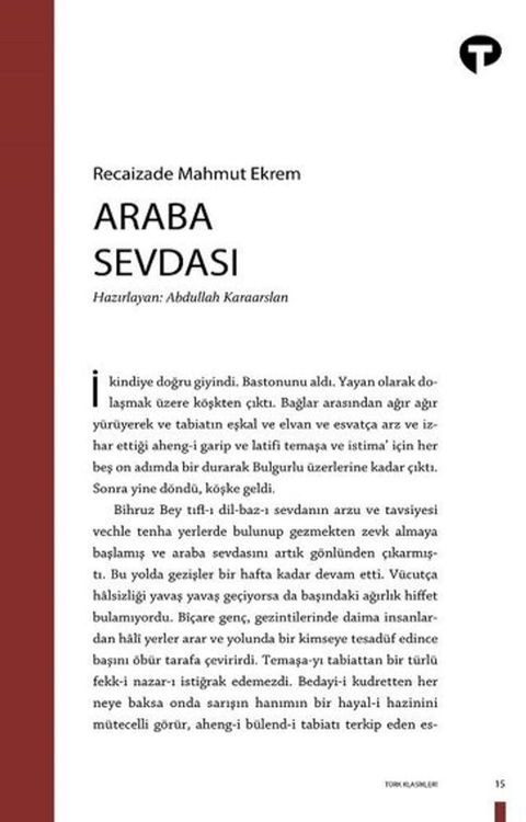 Araba Sevdası(Kobo/電子書)