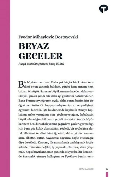 Beyaz Geceler(Kobo/電子書)