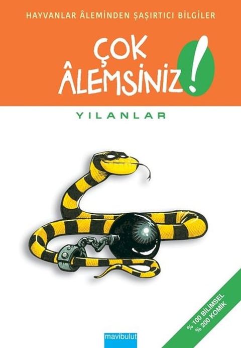 &Ccedil;ok Alemsiniz - Yılanlar(Kobo/電子書)