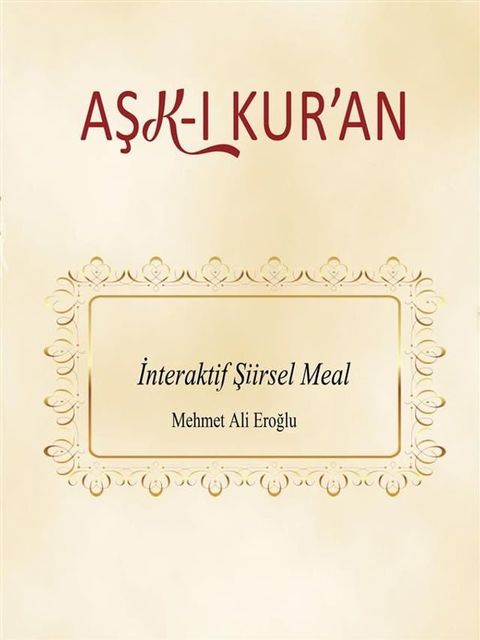 Aşk-ı Kur'an(Kobo/電子書)