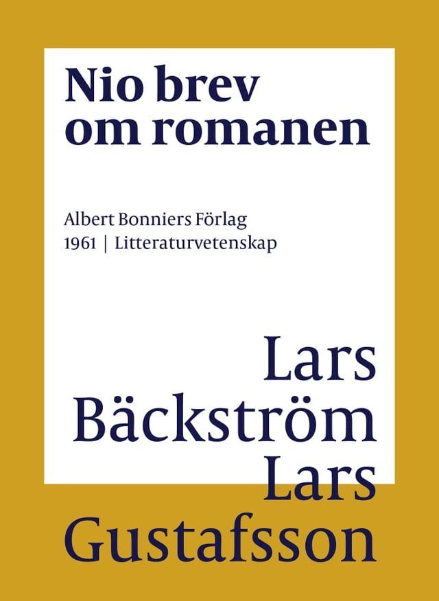  Nio brev om romanen(Kobo/電子書)