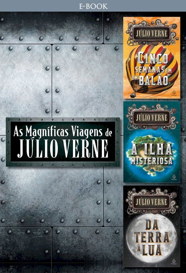  As magn&iacute;ficas viagens de J&uacute;lio Verne(Kobo/電子書)